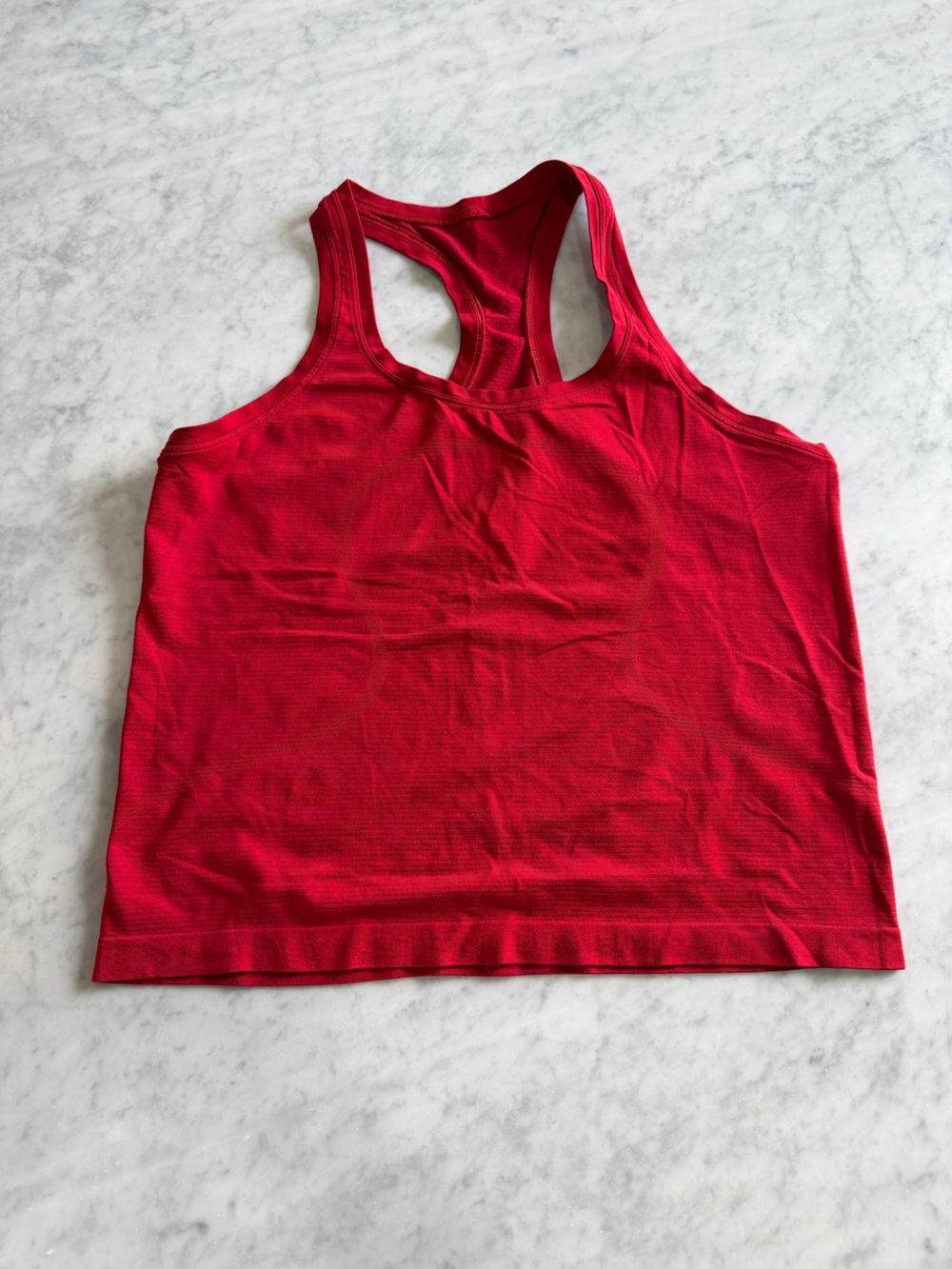 Lululemon Swiftly Tech Racerback Tank Top 2.0 Red Size 10 EUC